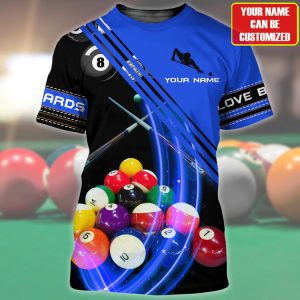 Personalized Billiard Shirt, 3D All Over Printed Colorful Tshirt For Billiard Player, Billiard Team Uniform 1 p130505a 78e6a8c1 73e6 4be0 9b19 9f2af850bc4b