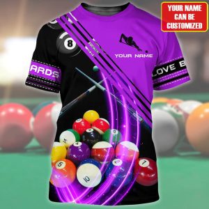Personalized Billiard Shirt, 3D All Over Printed Colorful Tshirt For Billiard Player, Billiard Team Uniform 5 p130505e 123bd8aa 7711 41a6 ac13 414ef52802ac