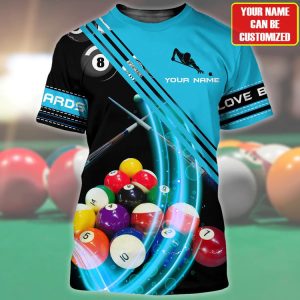 Personalized Billiard Shirt, 3D All Over Printed Colorful Tshirt For Billiard Player, Billiard Team Uniform 6 p130505b b333da26 c144 426f b007 f8c3a22a1ac4
