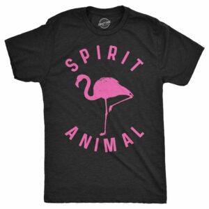 Flamingo Spirit Animal Funny Pink Bird Classic T-shirt Flamingo Spirit Animal Funny Pink Bird Classic T shirt