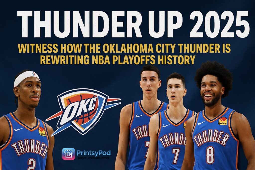Thunder Up 2025: Witness How the Oklahoma City Thunder Is Rewriting NBA Playoffs History 9 Thunder Up 2025 Witness How the Oklahoma City Thunder Is Rewriting NBA Playoffs History