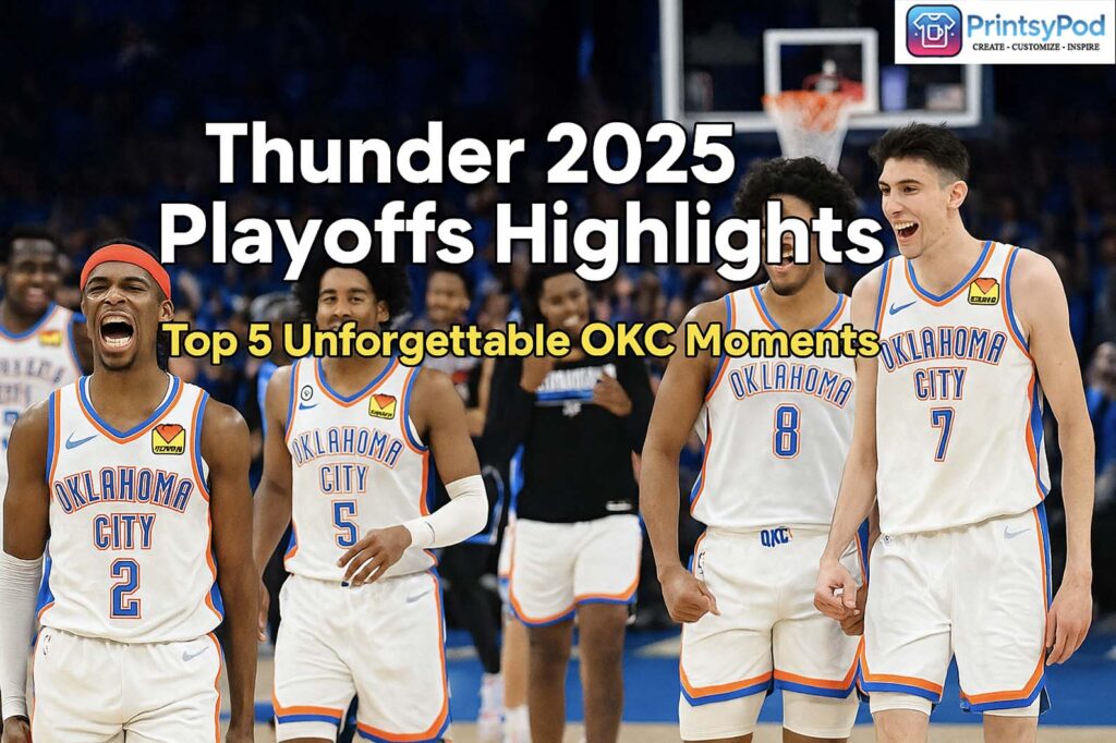 Thunder 2025 Playoffs Highlights: Top 5 Unforgettable OKC Moments 3 Thunder 2025 Playoffs Highlights Top 5 Unforgettable OKC Moments