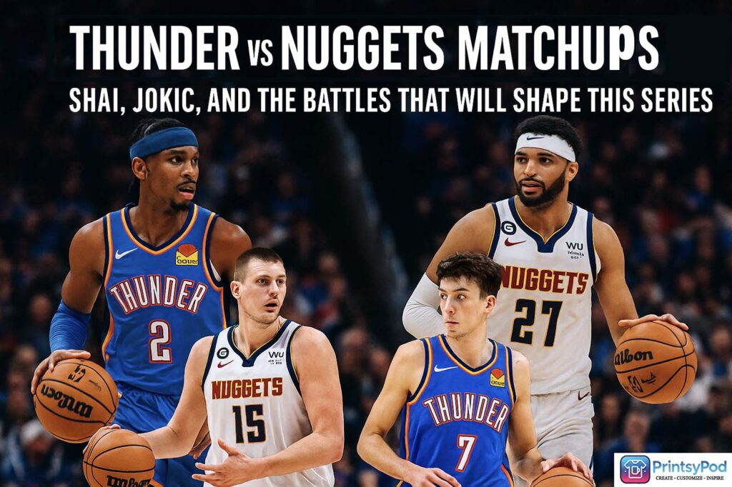 Thunder vs Nuggets Matchups: Shai, Jokic, and the Battles That Will Shape This Series 12 Thunder vs Nuggets Matchups Shai, Jokic, and the Battles That Will Shape This Series