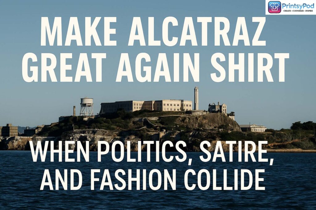 Make Alcatraz Great Again Shirt: When Politics, Satire, and Fashion Collide 6 Make Alcatraz Great Again Shirt When Politics, Satire, and Fashion Collide