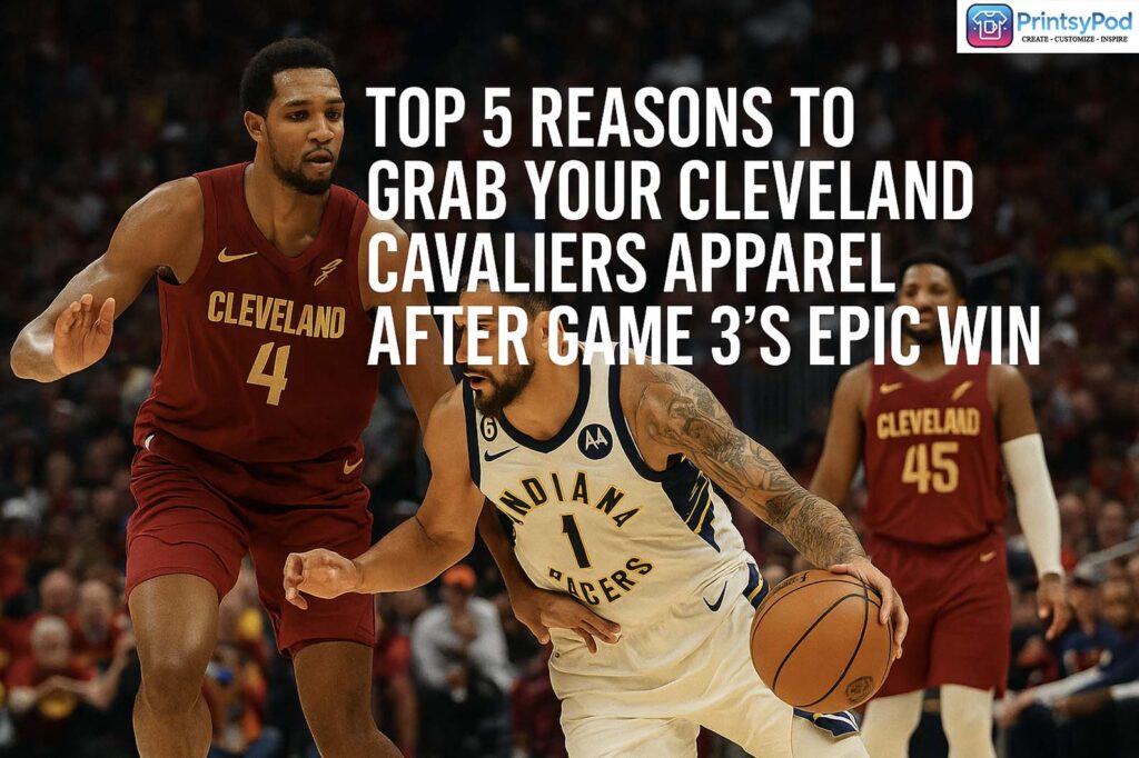 Top 5 Reasons to Grab Your Cleveland Cavaliers Apparel After Game 3’s Epic Win 4 Top 5 Reasons to Grab Your Cleveland Cavaliers Apparel After Game 3’s Epic Win