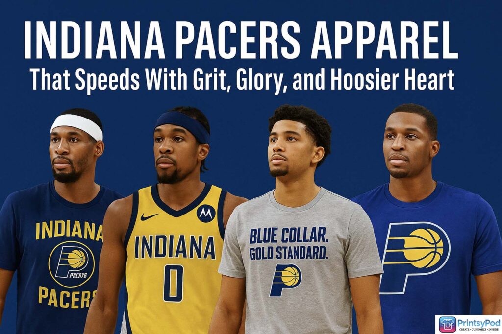 Indiana Pacers Apparel That Speeds With Grit, Glory, and Hoosier Heart Indiana Pacers Apparel That Speeds With Grit, Glory, and Hoosier Heart