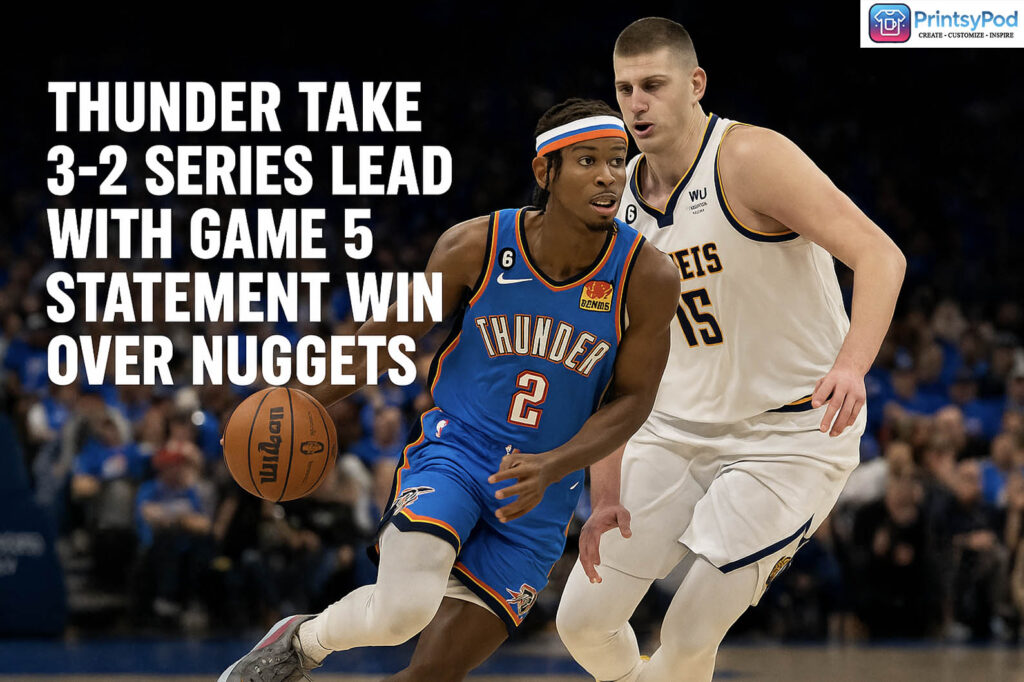 Thunder Take 3-2 Series Lead With Game 5 Statement Win Over Nuggets 27 Thunder Take 3-2 Series Lead