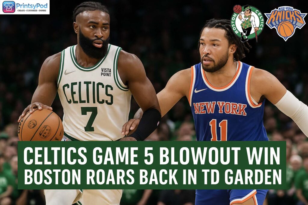 Celtics Game 5 Blowout Win: Boston Roars Back in TD Garden 14 Celtics Game 5 Blowout Win Boston Roars Back in TD Garden
