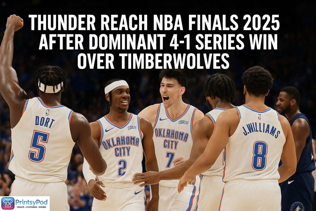 Thunder Reach NBA Finals 2025 After Dominant 4-1 Series Win Over Timberwolves 42 Thunder Reach NBA Finals 2025 After Dominant 4 1 Series Win Over Timberwolves
