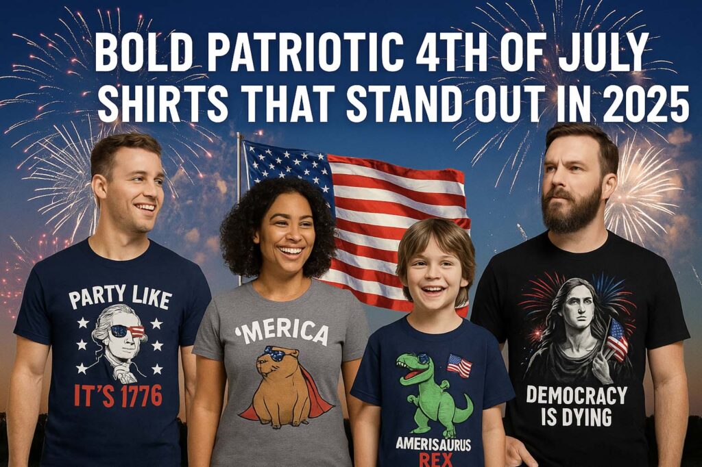 Bold Patriotic 4th of July Shirts That Stand Out in 2025 19 Bold Patriotic 4th of July Shirts That Stand Out in 2025